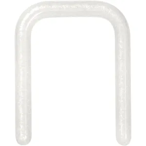 16 Gauge 7/16 Flexible Bioplast Glow Square Septum Retainer