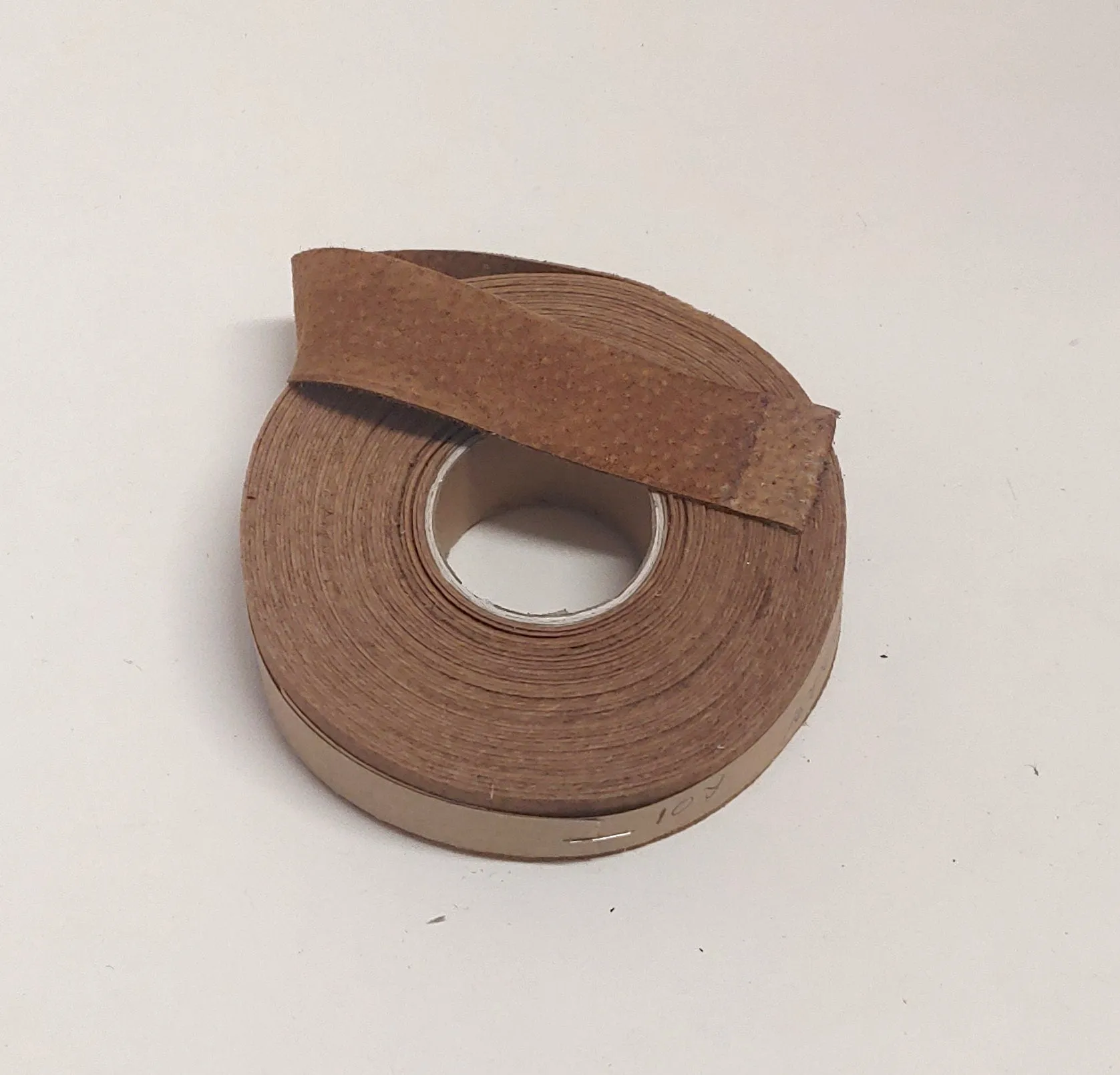 1" Flat Tobacco #2 Split Pig Binding (10 yds) 1000NP4 - edge binding; trim tape brown; nut; hazelnut