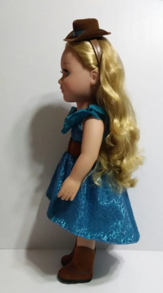 2013 Cititoy 18" Doll Blonde Cowgirl