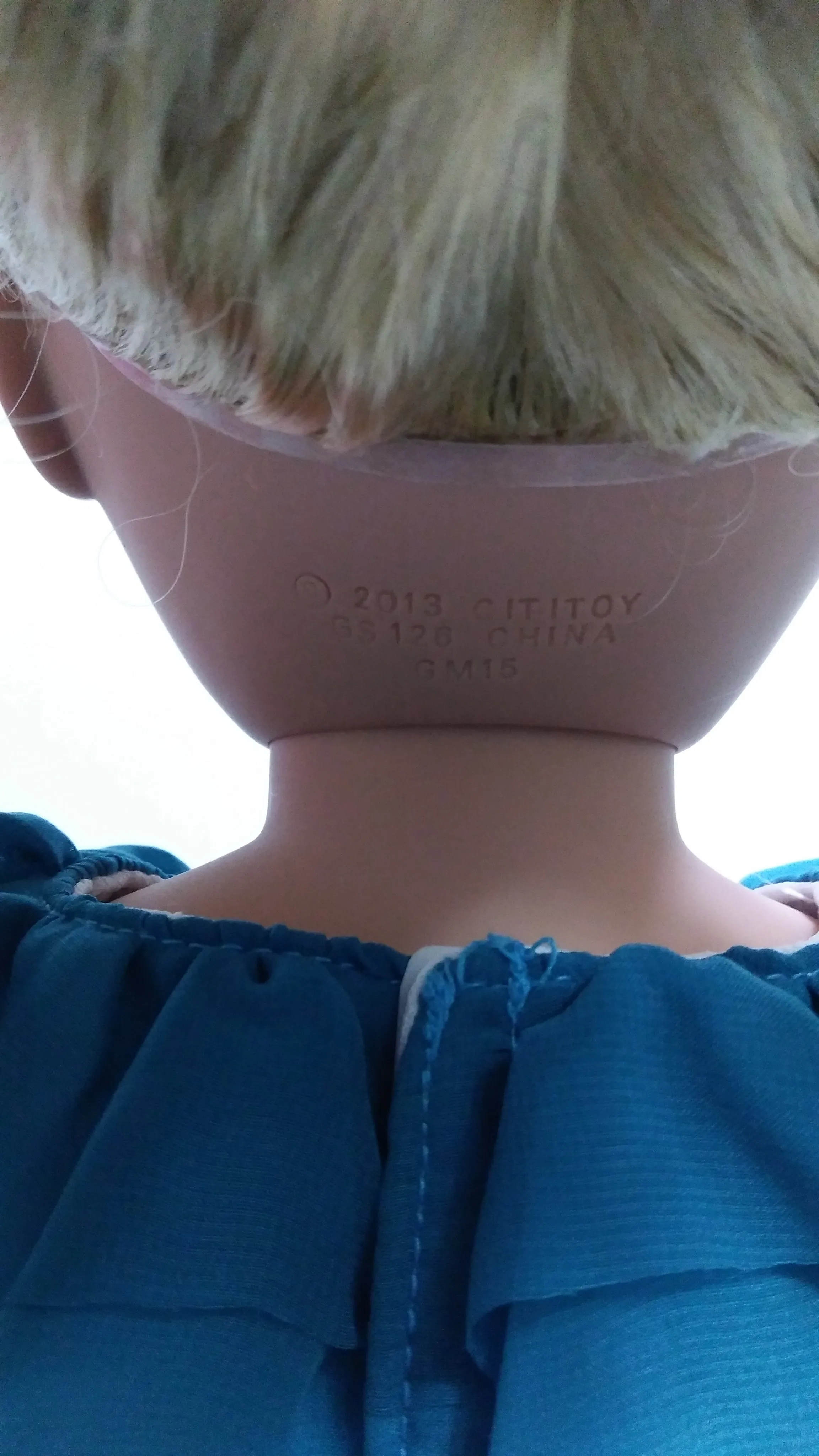 2013 Cititoy 18" Doll Blonde Cowgirl