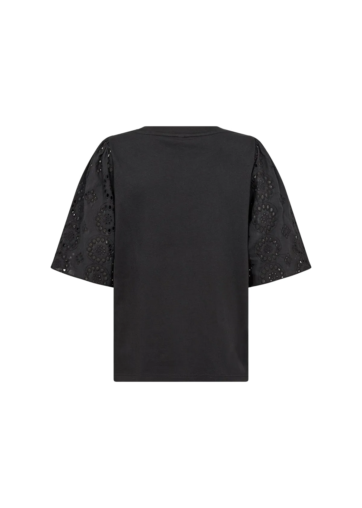 26447- Black Loraine T-Shirt - Soya Concept