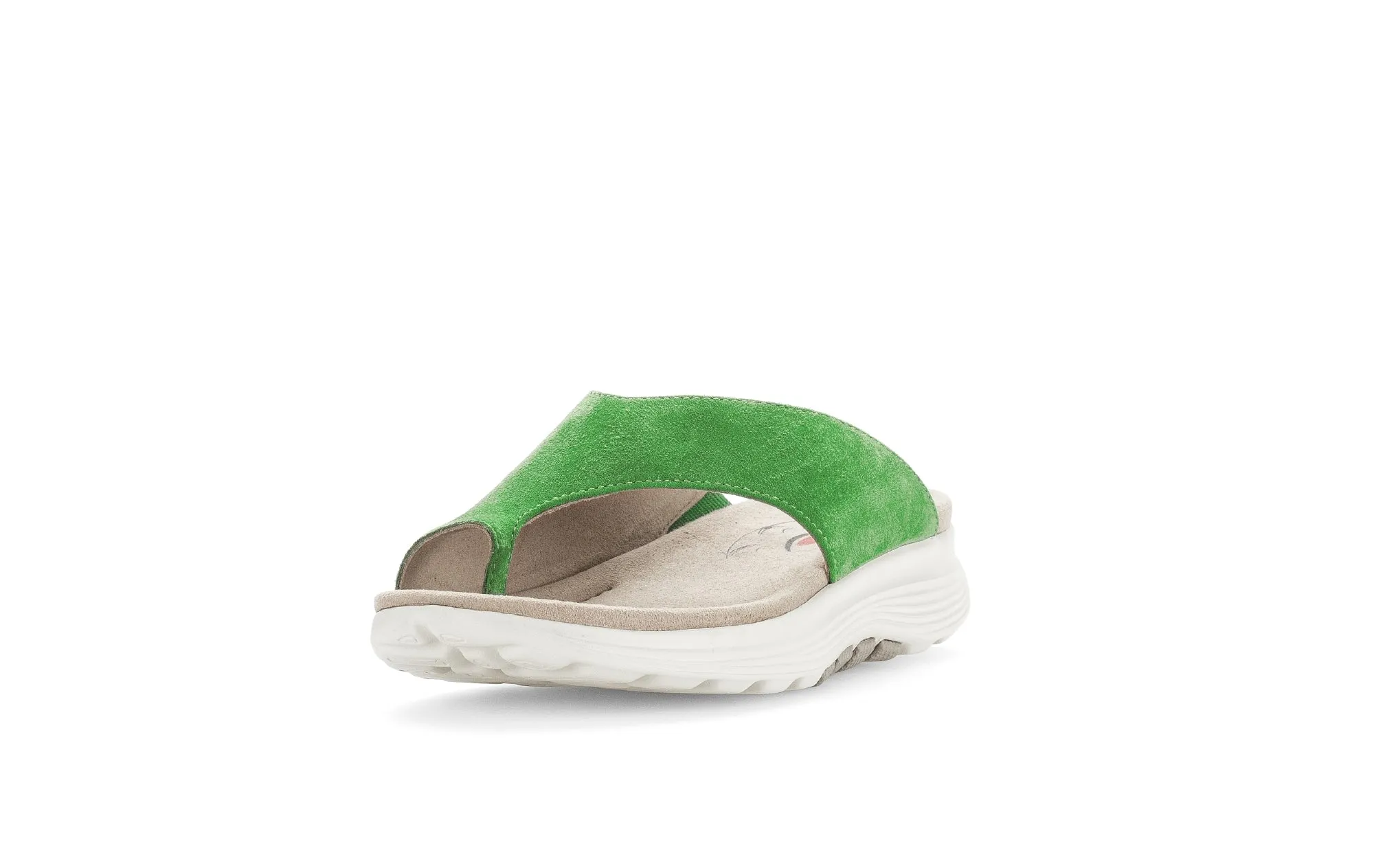 '46.812.34' women's rolling slide sandal - green