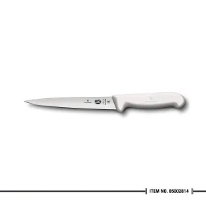 5.3707.18 HACCP Filleting Knfe White 18cm Flexible