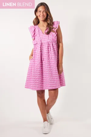 Alfresco Frill Dress - Carnival