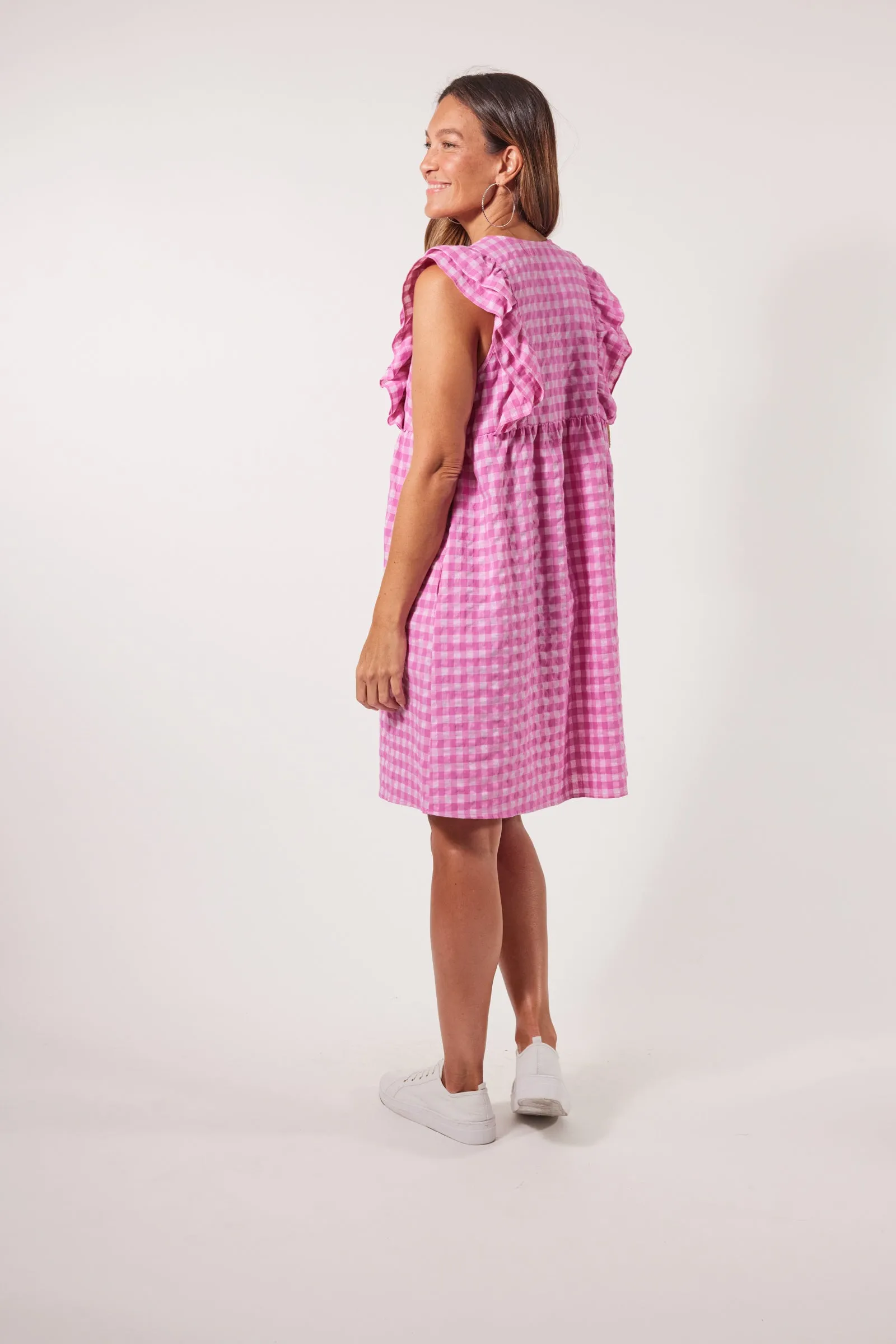 Alfresco Frill Dress - Carnival