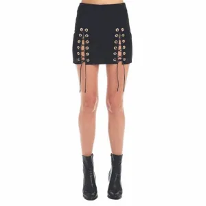American Vintage Suede Mini Skirt