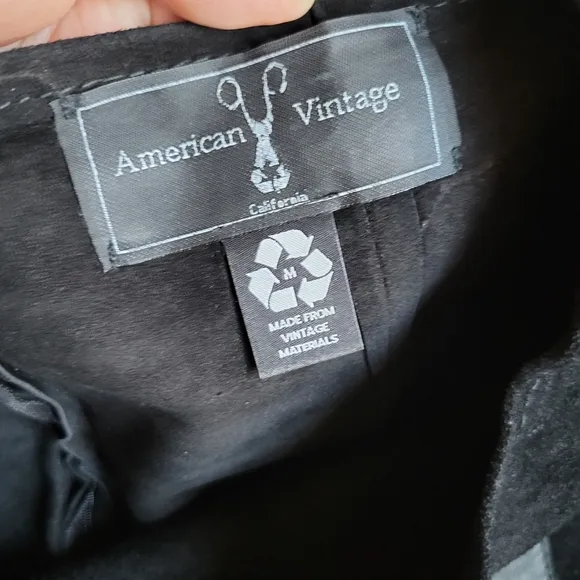 American Vintage Suede Mini Skirt