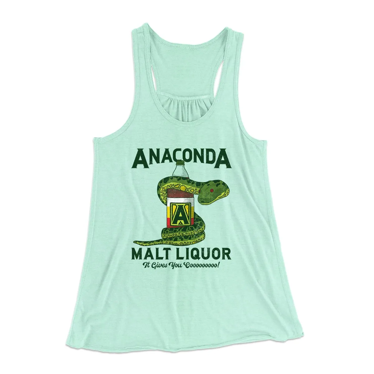 Anaconda Malt Liquor Women's Flowey Tank Top
