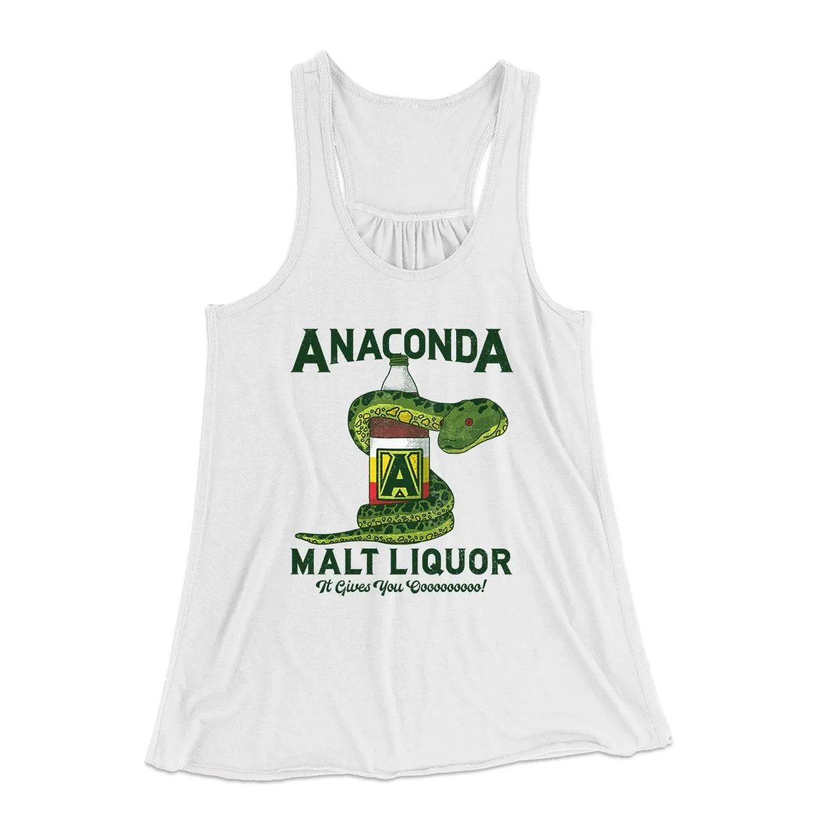 Anaconda Malt Liquor Women's Flowey Tank Top