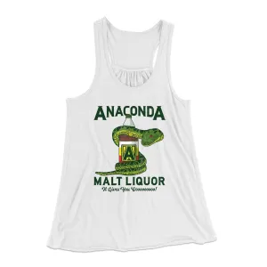 Anaconda Malt Liquor Women's Flowey Tank Top