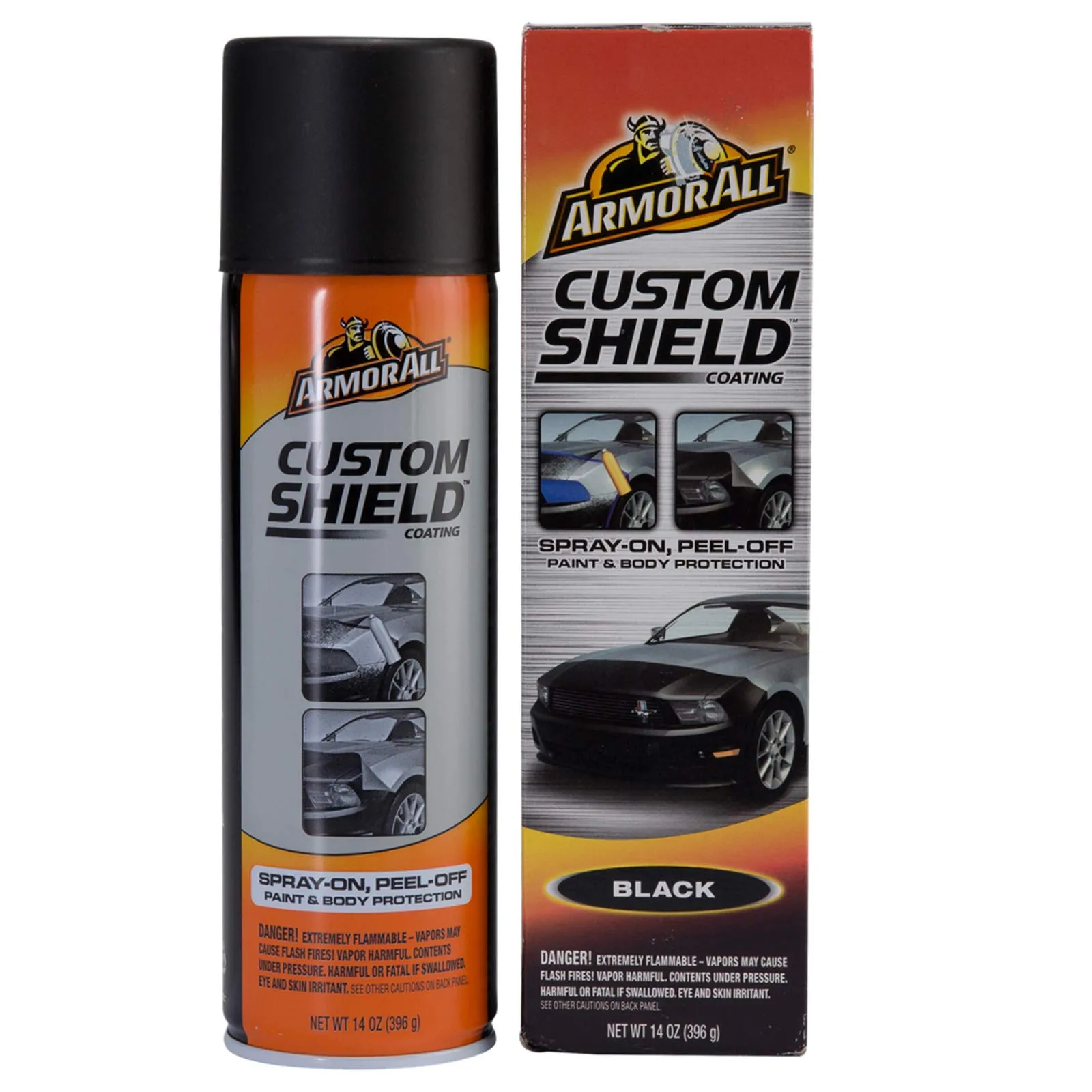 Armor All Custom Shield (14oz.) Black