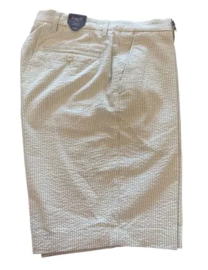 Ballin Drummond Seersucker Shorts: Cloud
