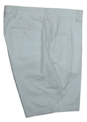 Ballin Drummond Seersucker Shorts: Light Blue