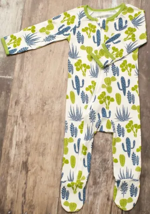 Bestaroo Blue & Green Cactus Footie
