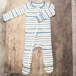 Bestaroo Blue Stripes Footie