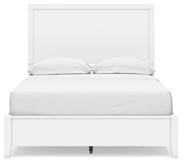 Binterglen Full Panel Bed with Mirrored Dresser, Chest and 2 Nightstands