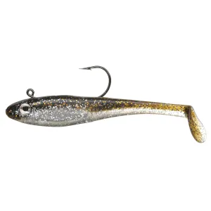 Bite Science Thump Shad Rigged Paddle Tail Soft Plastic Lure 5 Inch