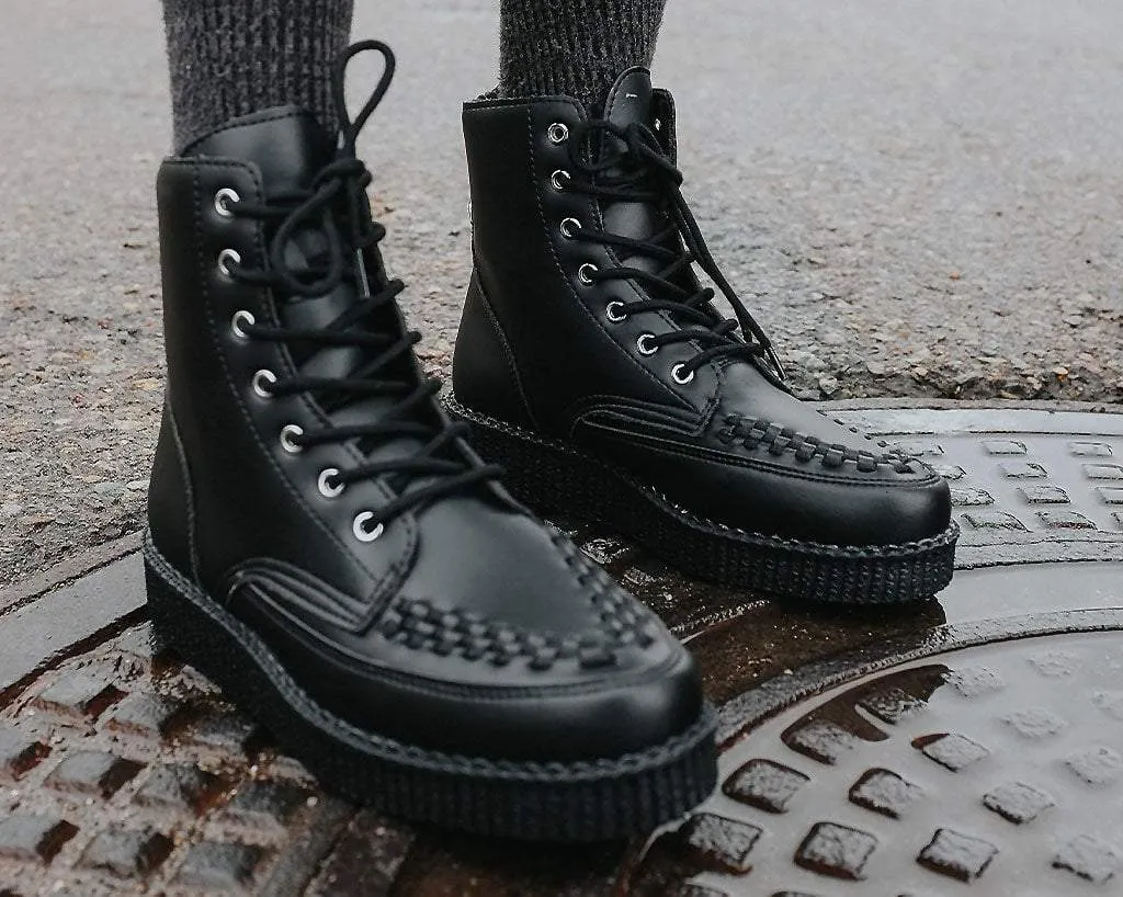 Black TUKskin™ 7-Eye Viva Low Boot