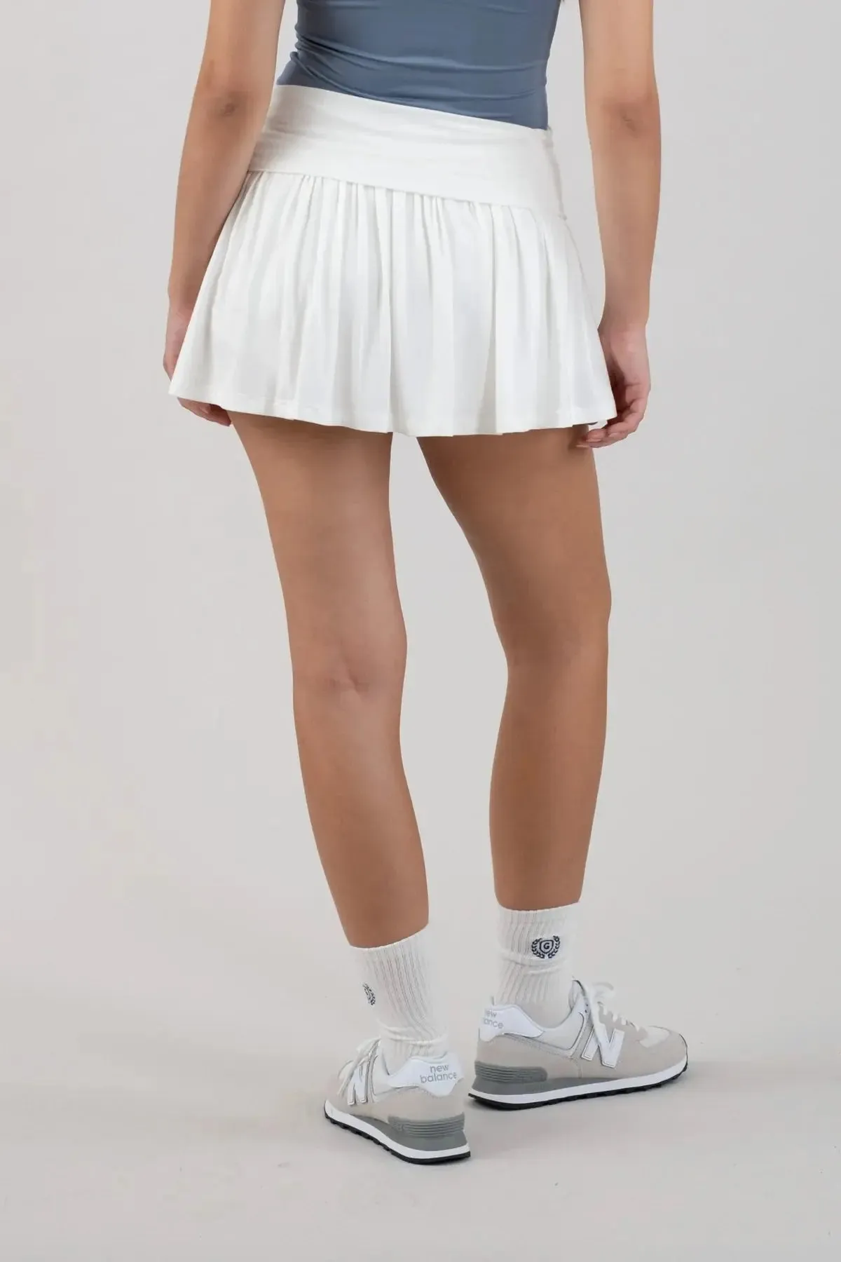 Blu Pepper Feeling Cutesy Skort – Ruffled Mini Skirt with Built-In Shorts