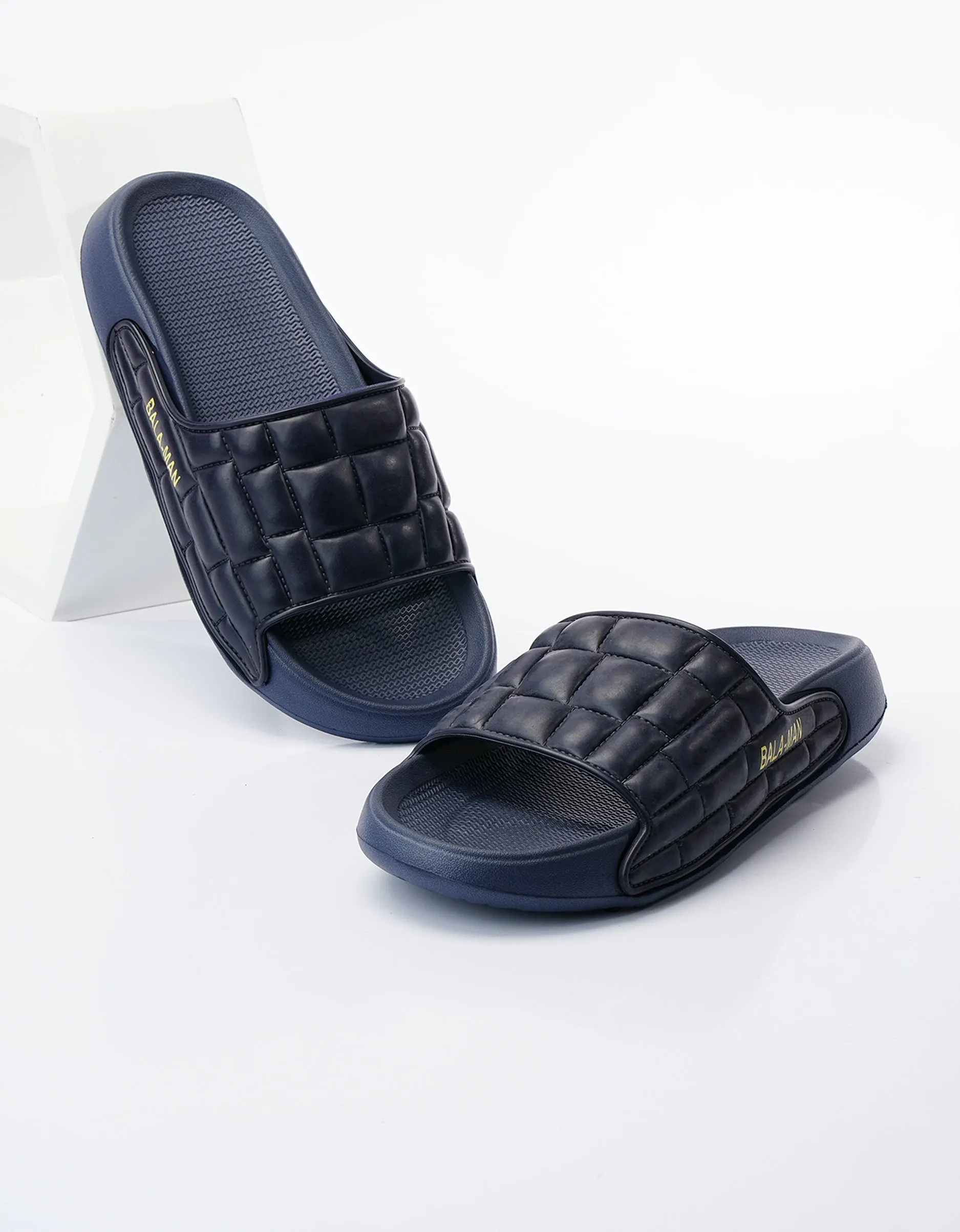 Blue Casual Slippers for Men