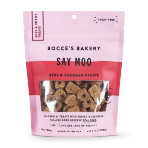 Bocce's Bakery Say Moo Soft & Chewy Dog Treats