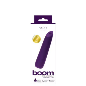 Boom Rechargeable Warming Vibe - Deep Purple