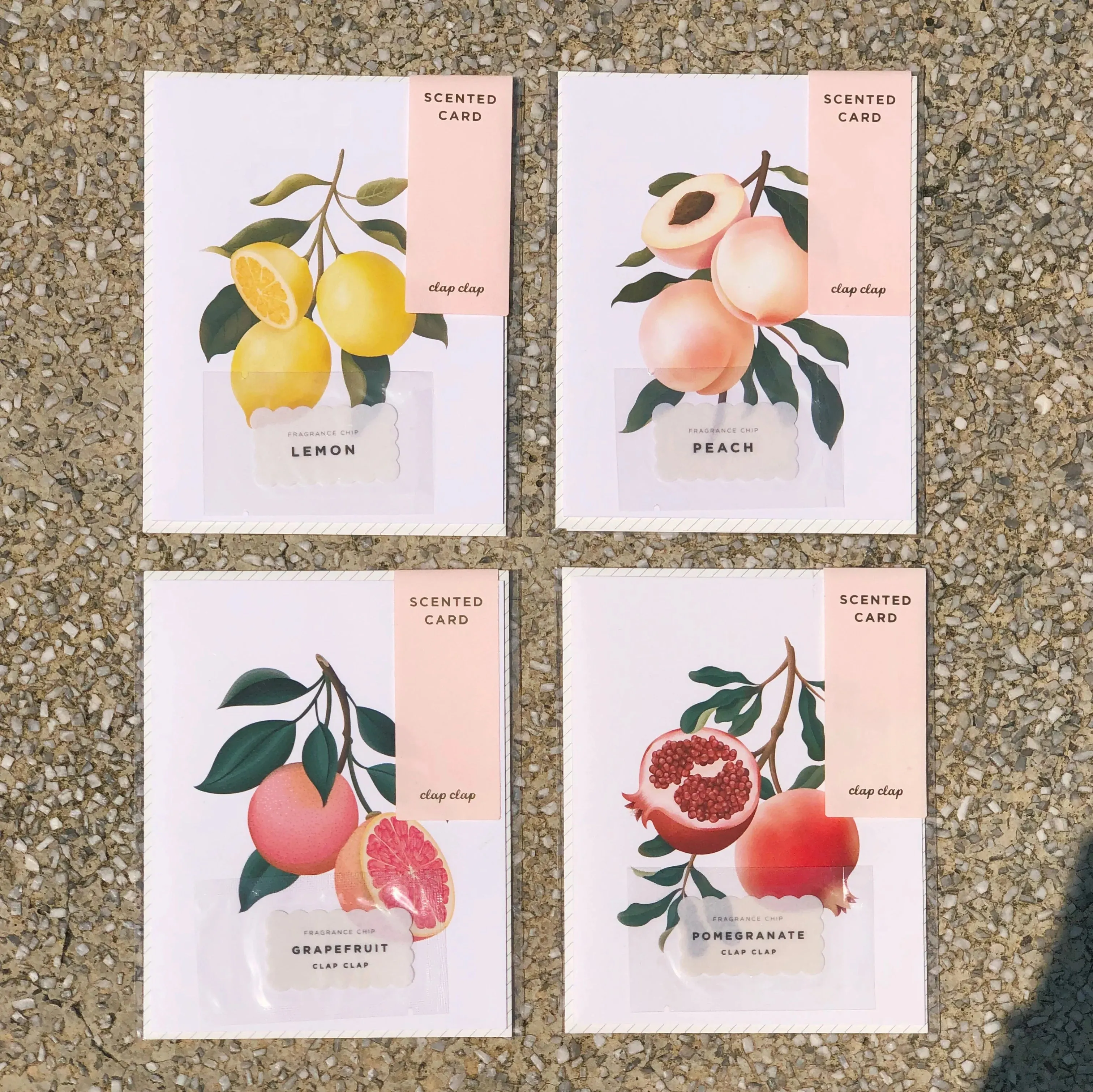 Botanical Scented Card - Lemon