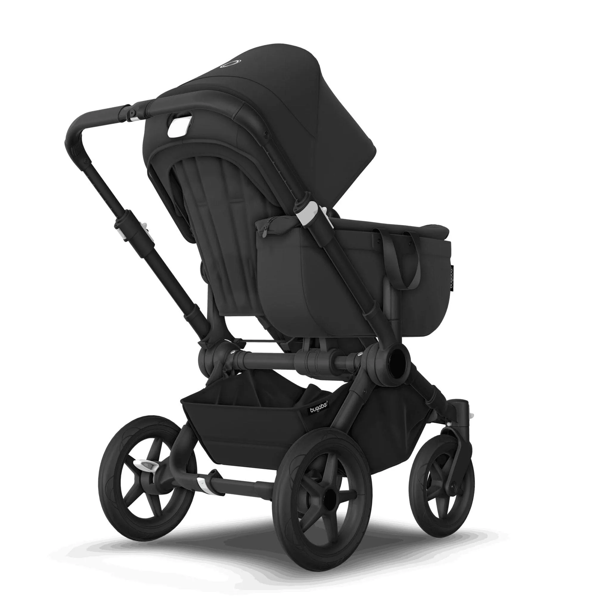 Bugaboo Donkey 5 Mono Turtle Travel System in Midnight Black