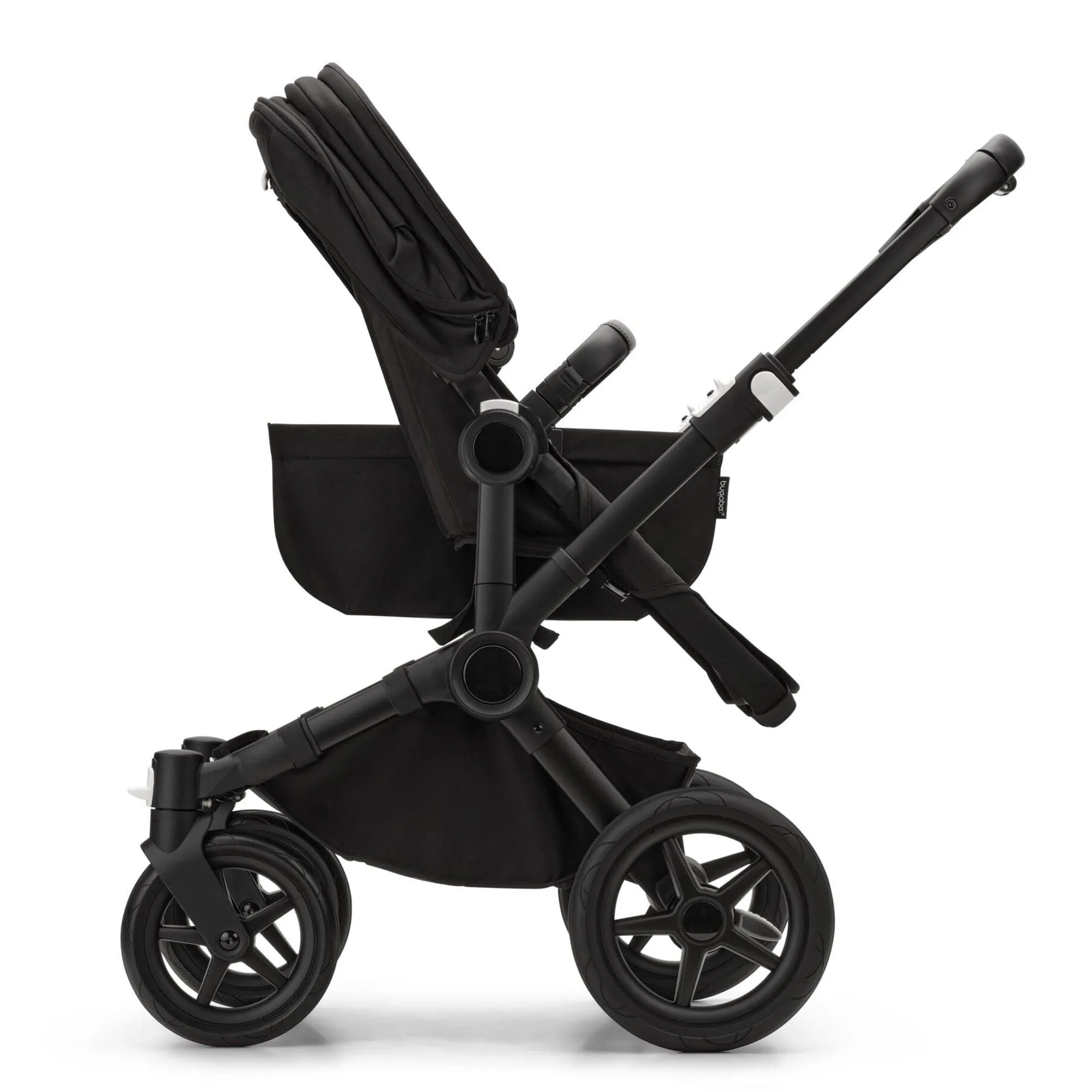 Bugaboo Donkey 5 Mono Turtle Travel System - Midnight Black