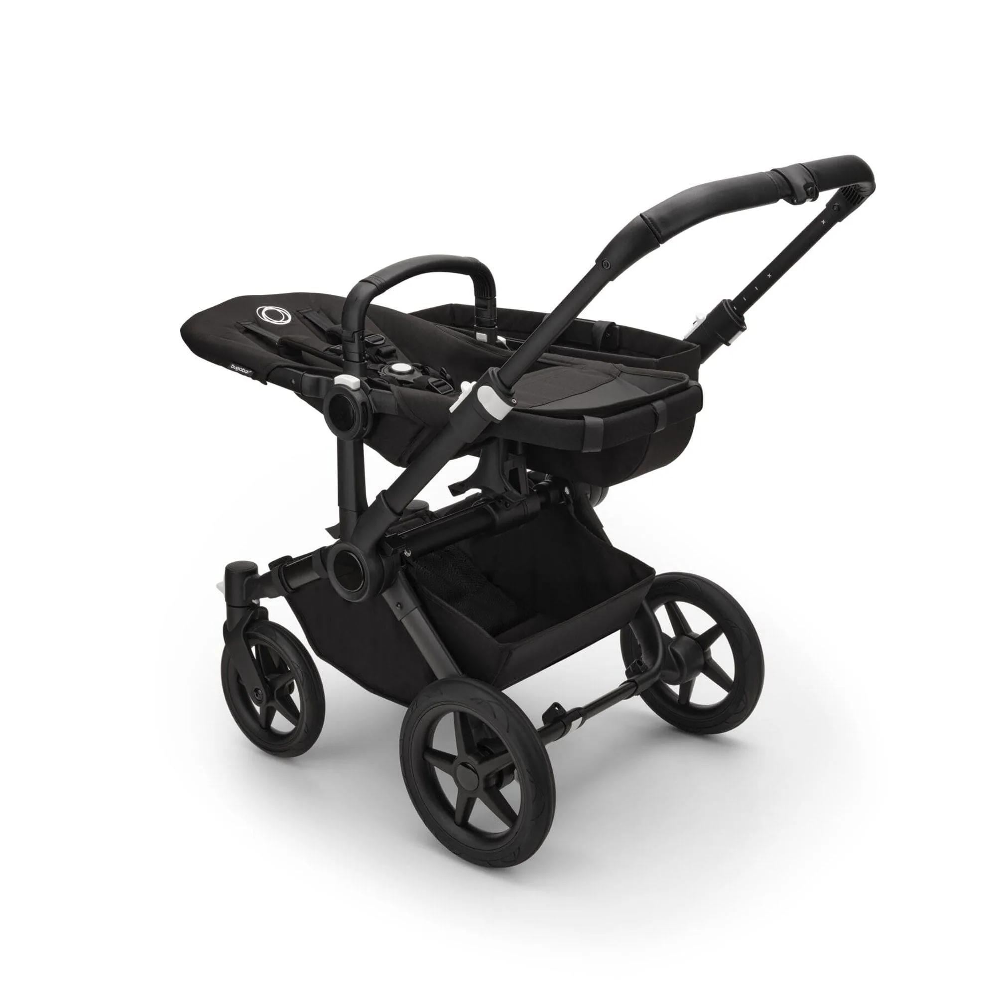 Bugaboo Donkey 5 Mono Turtle Travel System - Midnight Black