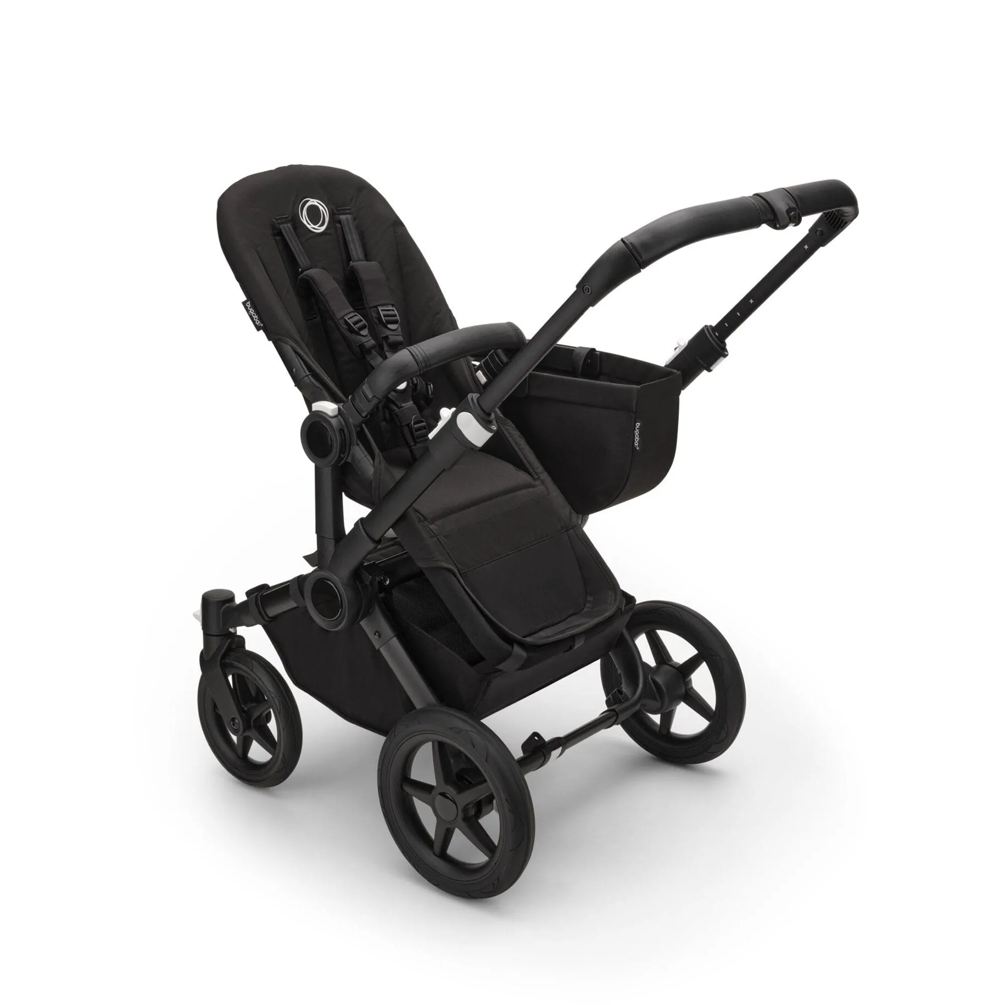 Bugaboo Donkey 5 Mono Turtle Travel System - Midnight Black