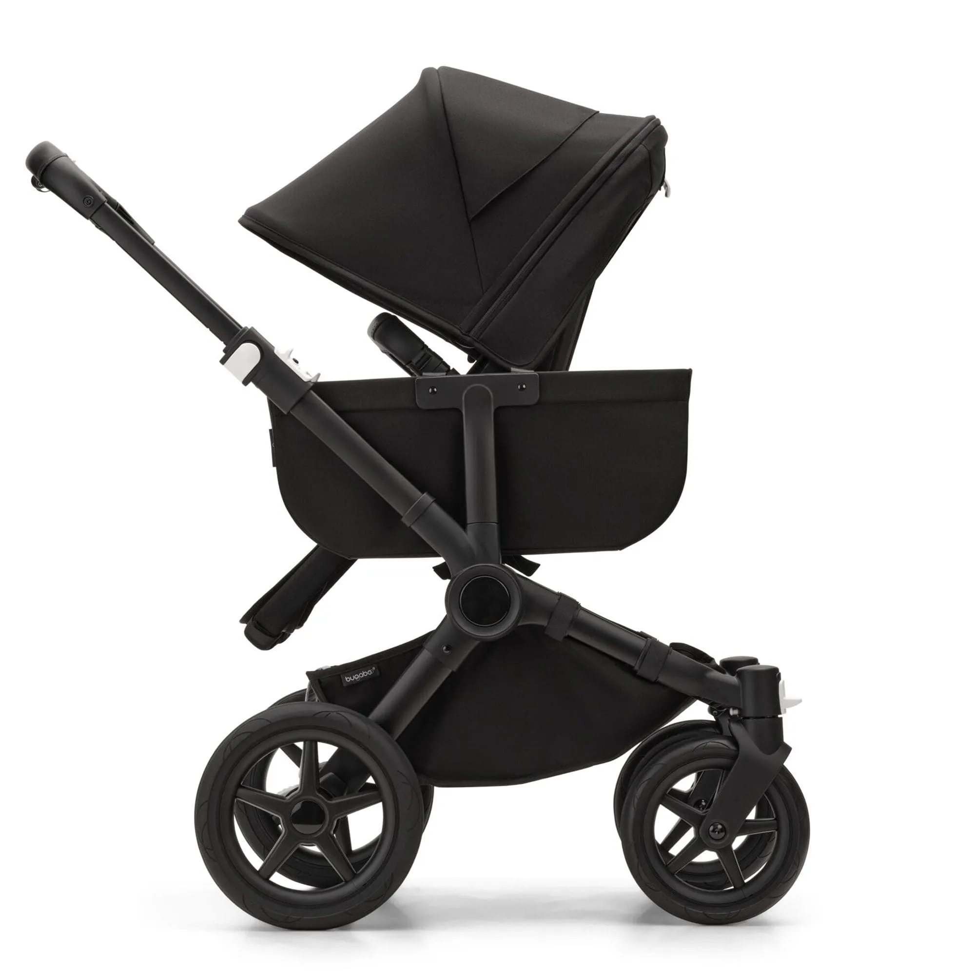 Bugaboo Donkey 5 Mono Turtle Travel System - Midnight Black