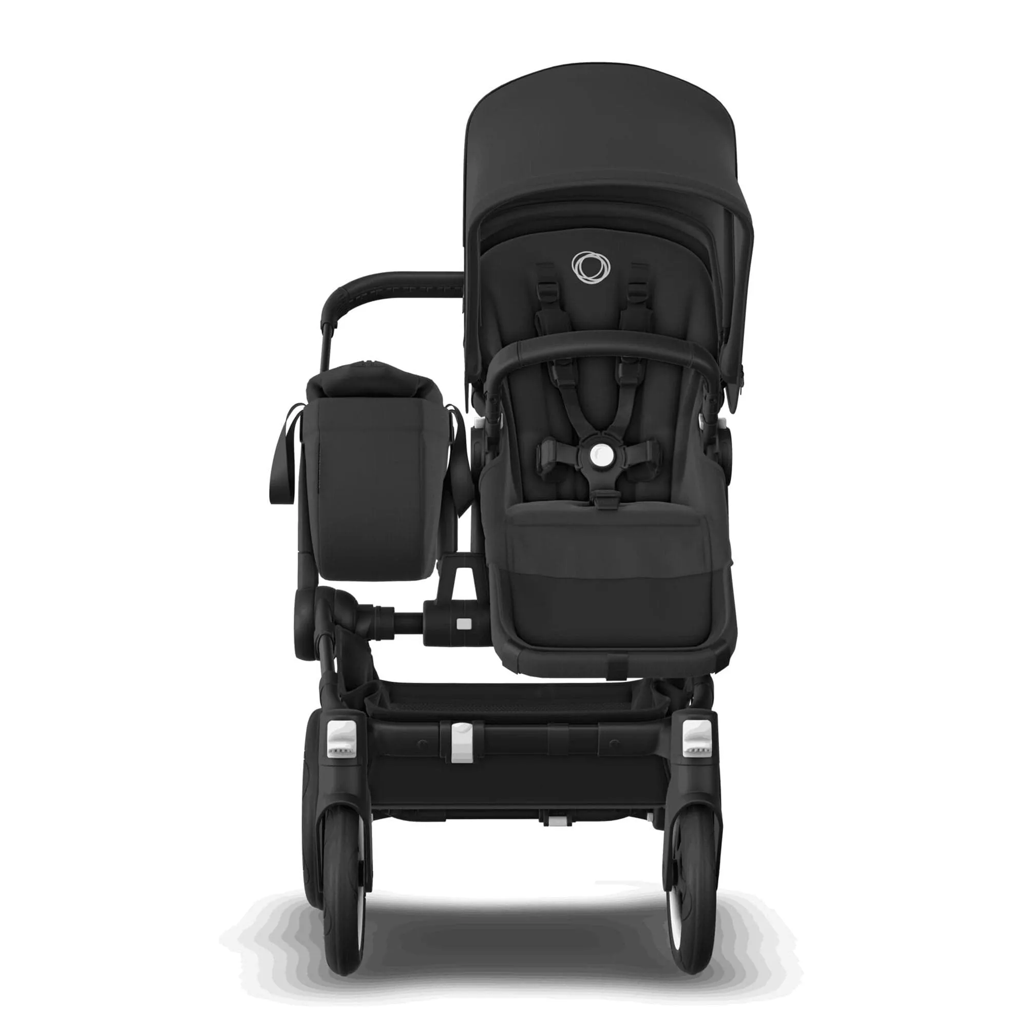 Bugaboo Donkey 5 Mono Turtle Travel System - Midnight Black