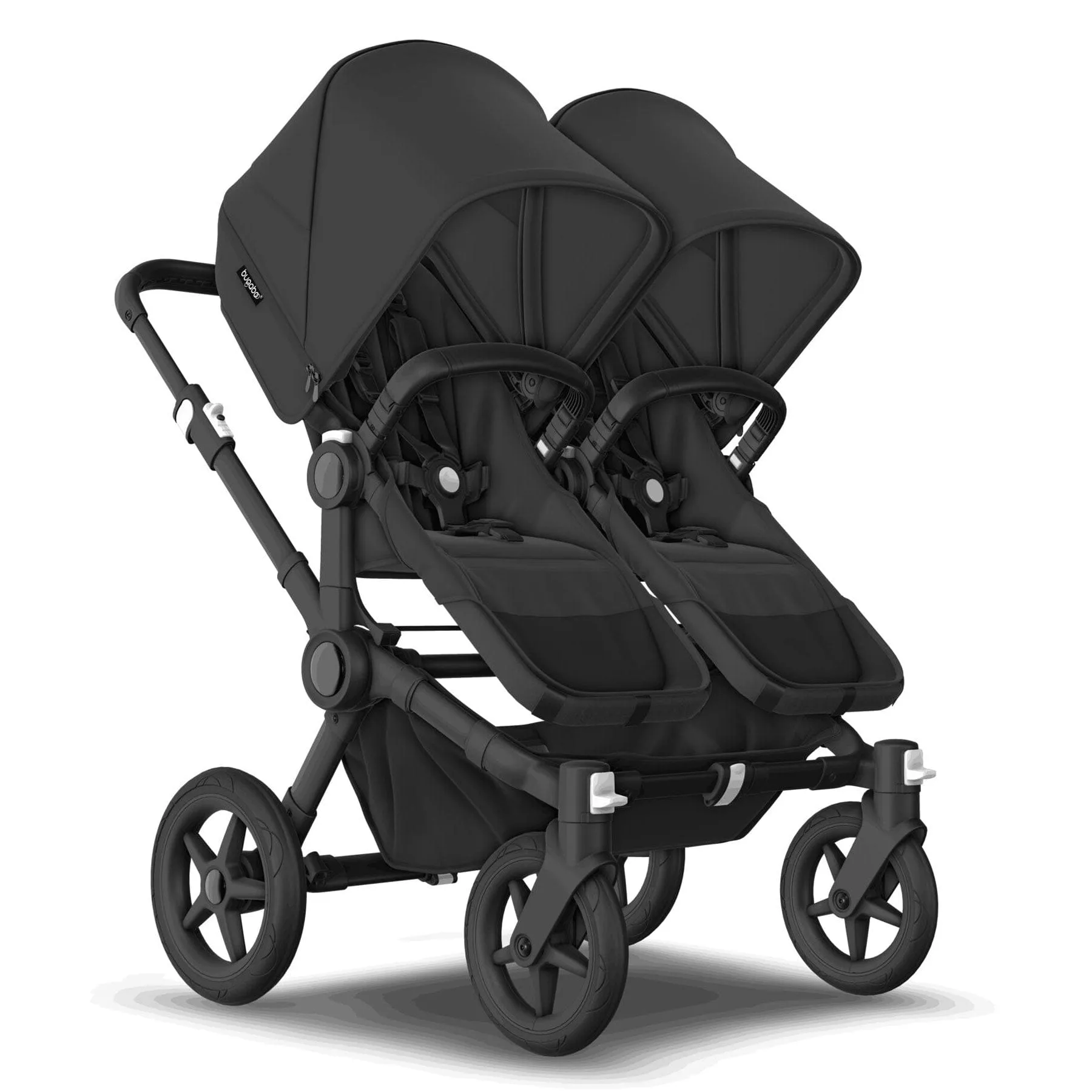 Bugaboo Donkey 5 Twin Complete Pushchair - Black/Midnight Black