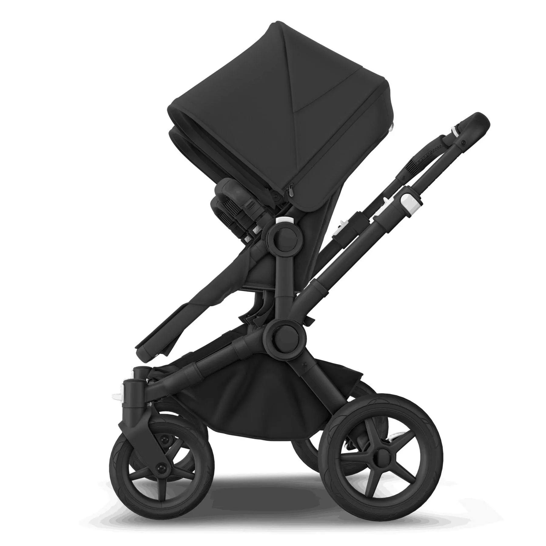 Bugaboo Donkey 5 Twin Complete Pushchair - Black/Midnight Black