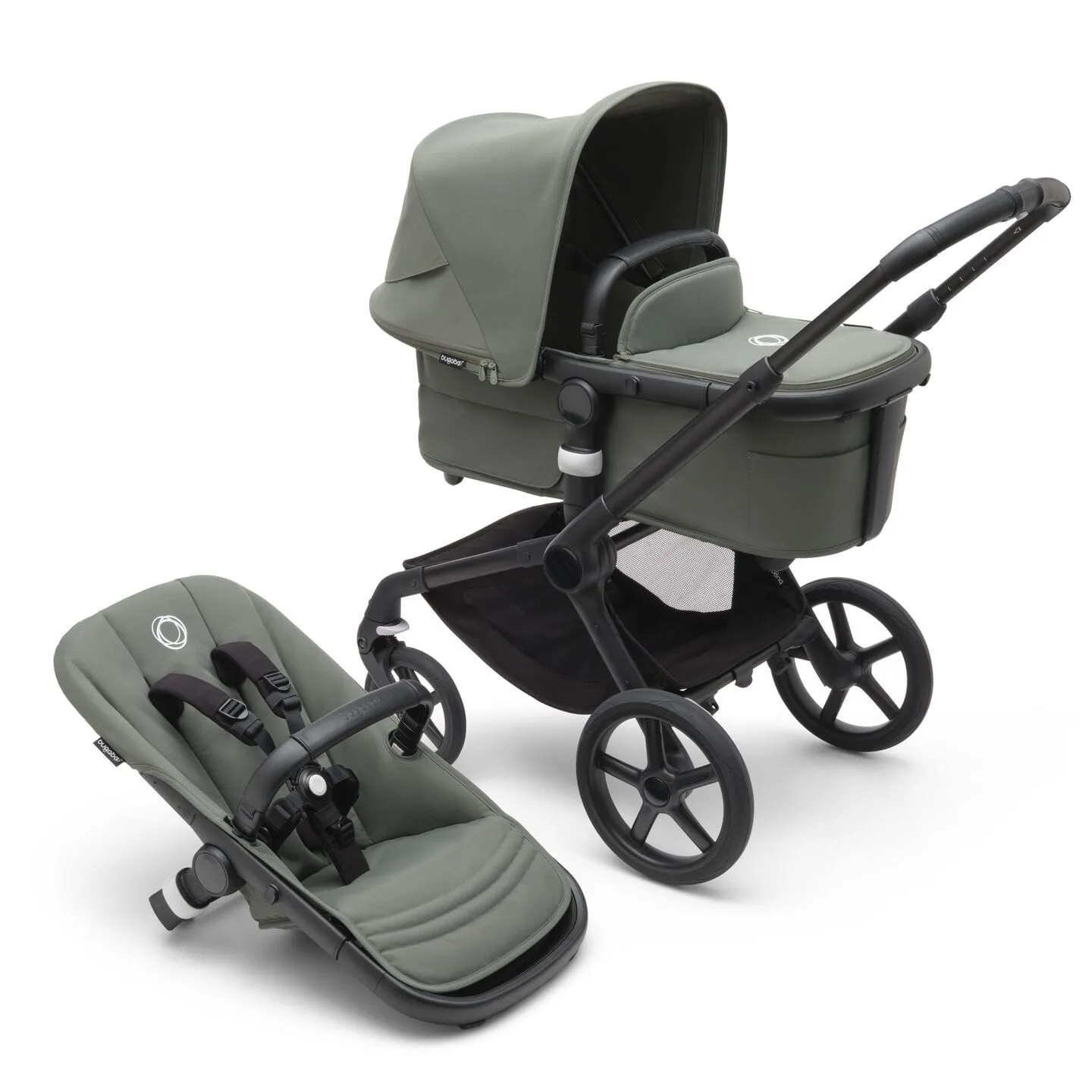Bugaboo Fox 5 Ultimate Bundle -  Black/Forest Green