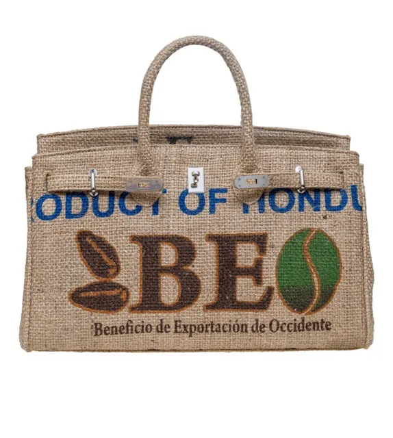 Burlap Birkin : BE Coffee