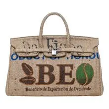Burlap Birkin : BE Coffee