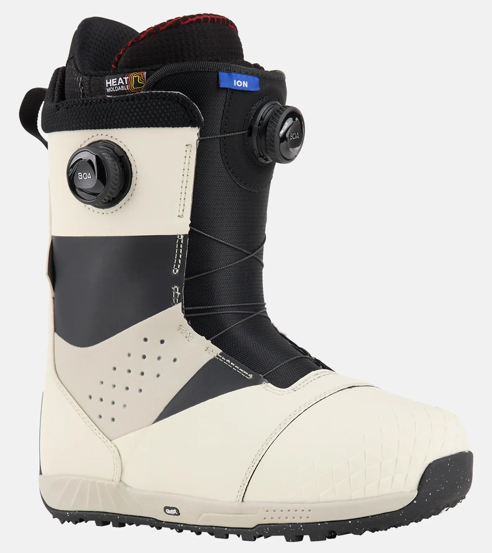 Burton Ion BOA Snowboard Boots Mens Stout White / Black
