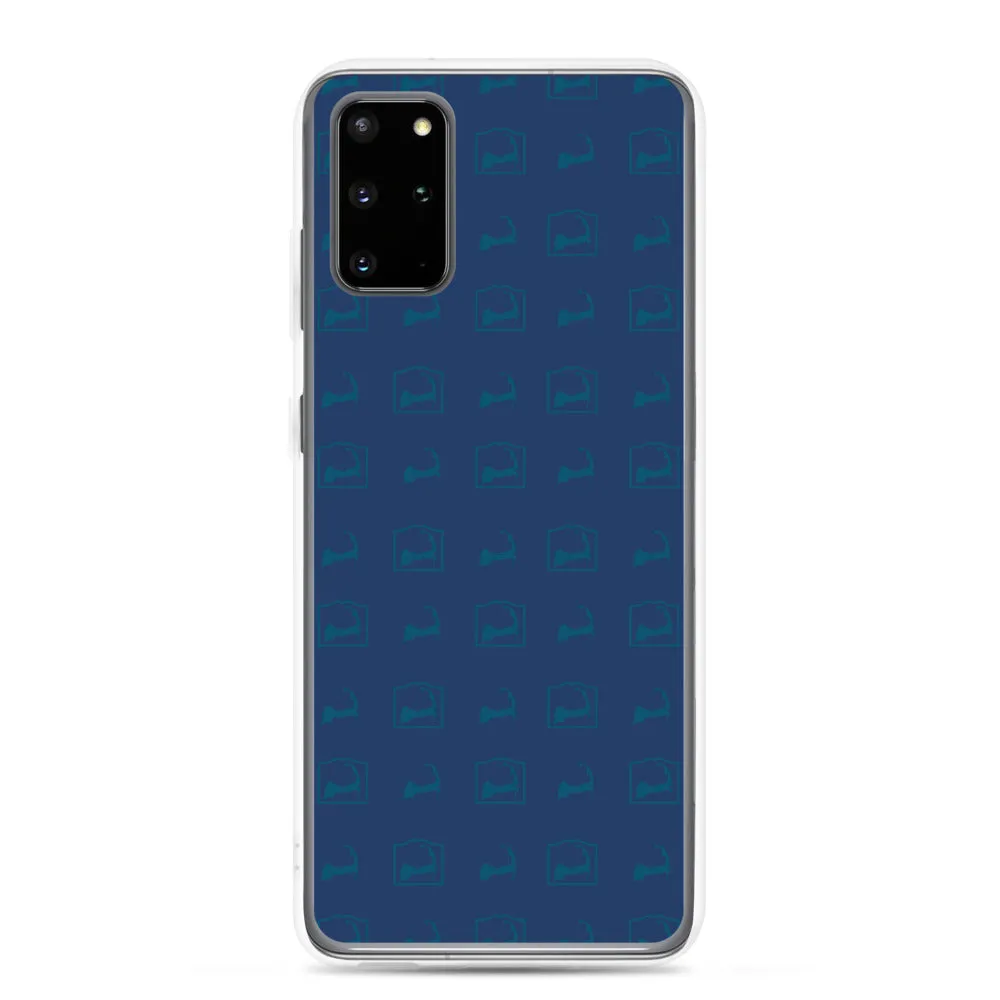 Cape Cod Pattern Blue Samsung S20 Case