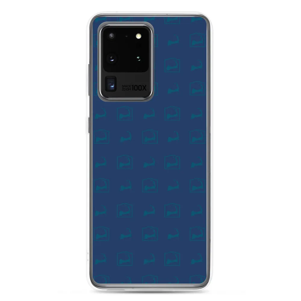Cape Cod Pattern Blue Samsung S20 Case