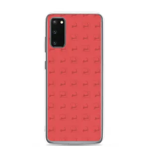 Cape Cod Pattern Red Samsung S20 Case
