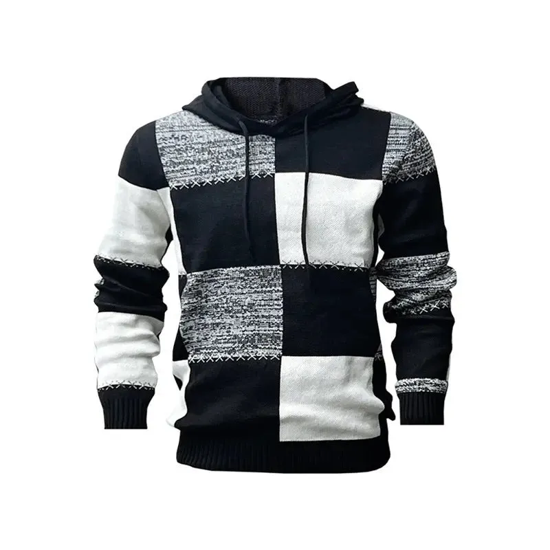 Casual Hooded Pullover Sweater