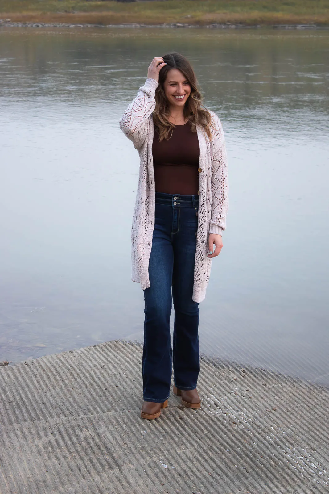 Chinook Long Button Up Cardigan