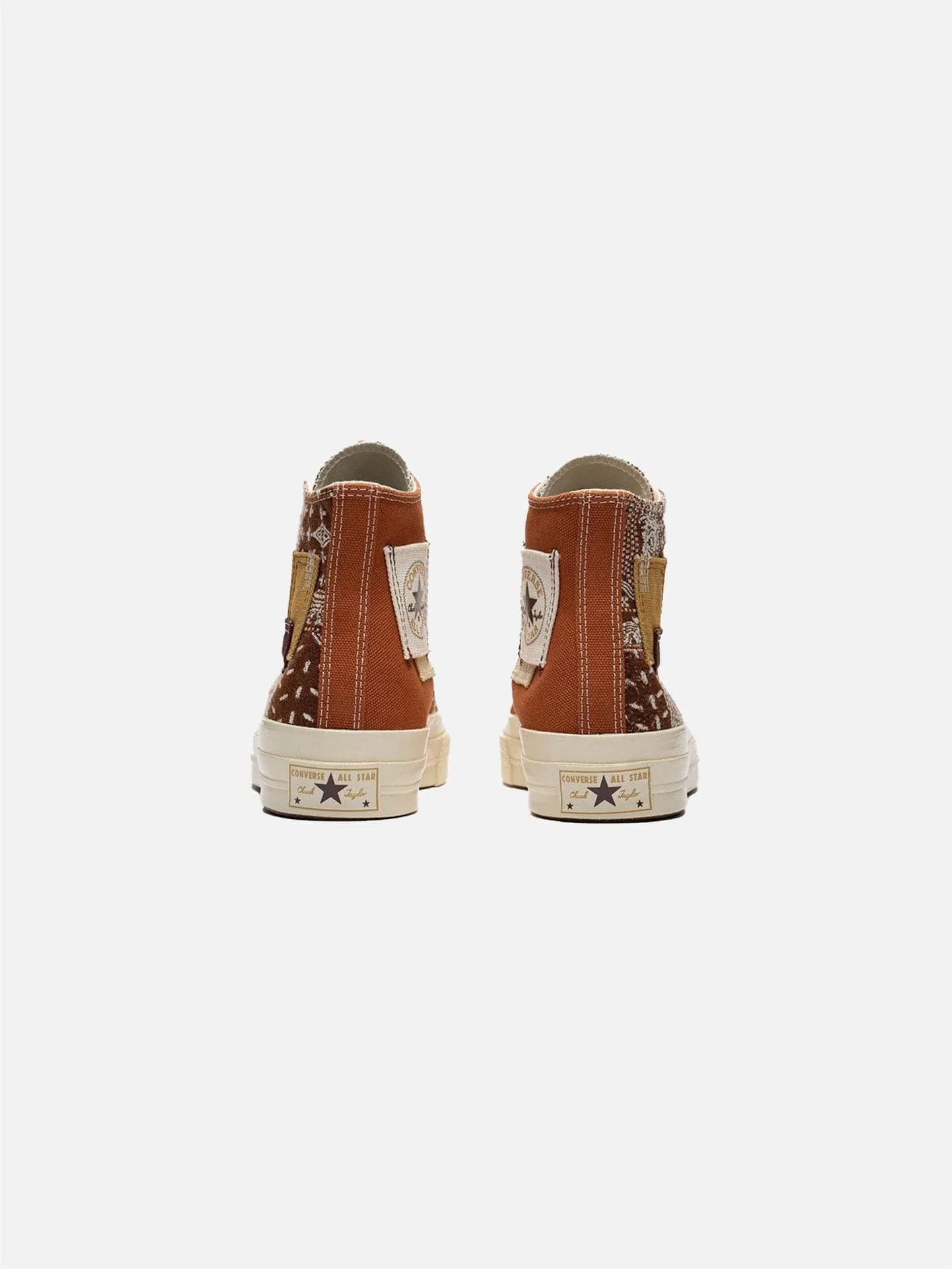 Chuck 70 Hi Patchwork - Brown