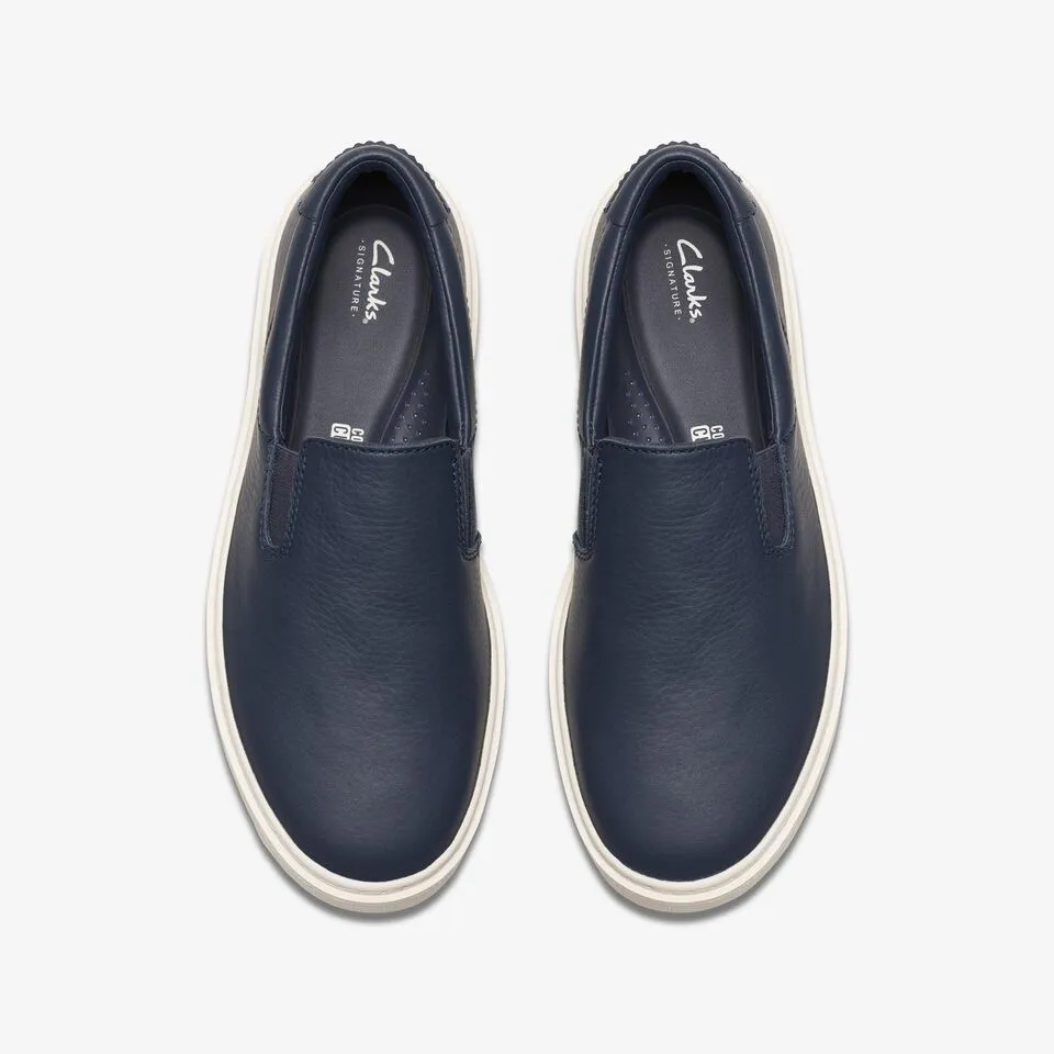 Clarks Men's Craft Swift Go Navy Leather 26176851