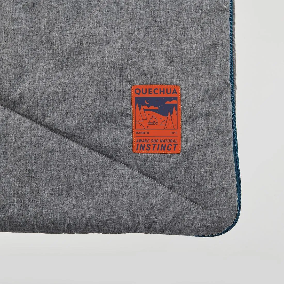 COTTON SLEEPING BAG FOR CAMPING - ARPENAZ 20° COTTON