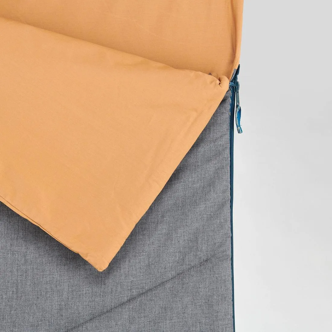 COTTON SLEEPING BAG FOR CAMPING - ARPENAZ 20° COTTON