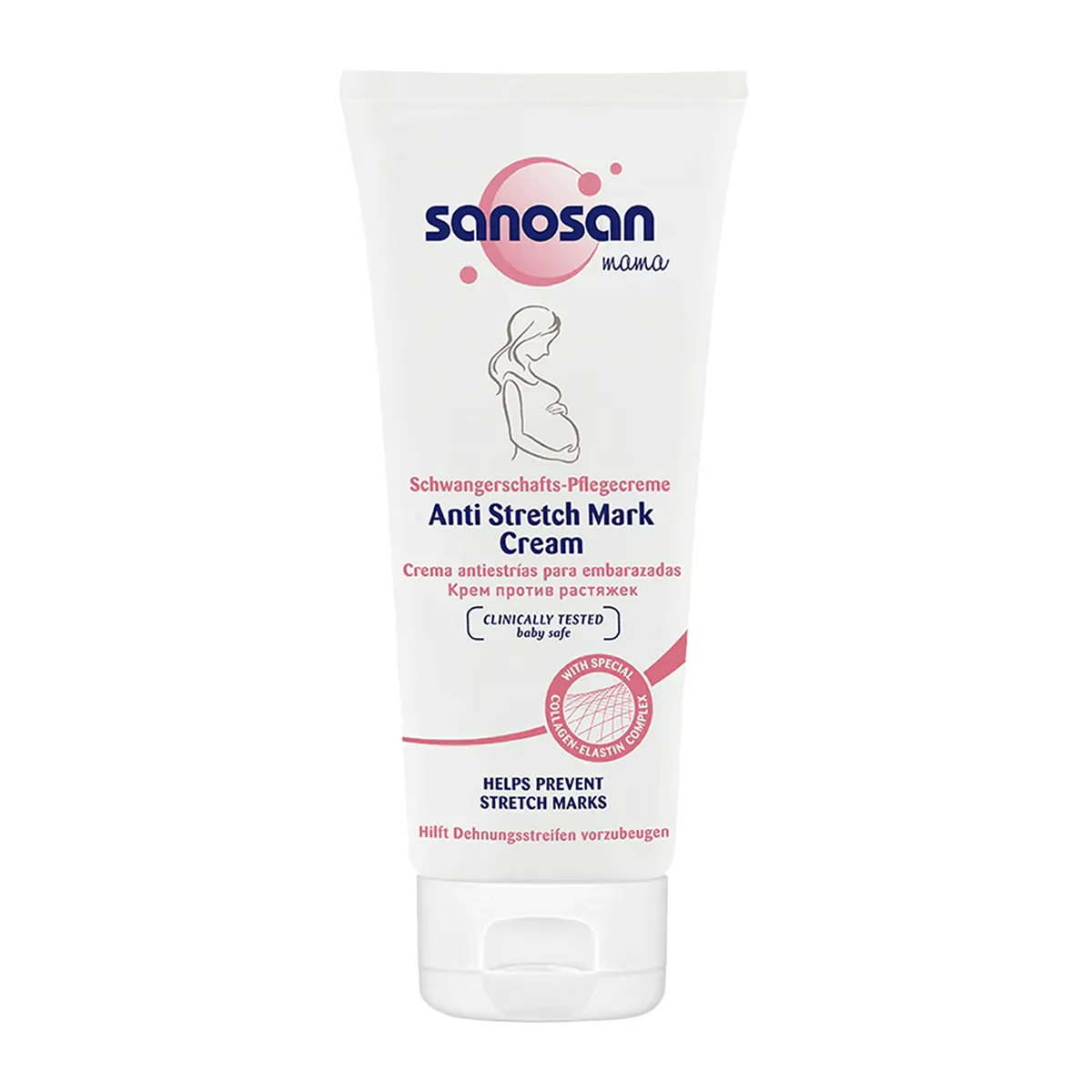 CREMA PREVENCIÓN ESTRÍAS MAMÁ SANOSAN 200ML