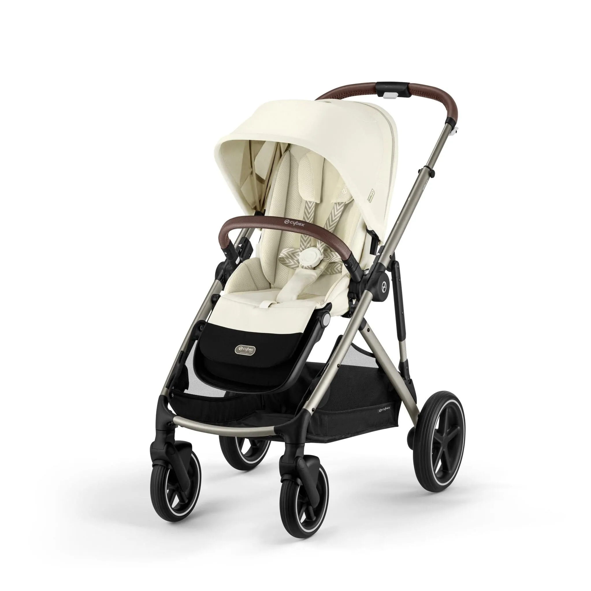 Cybex Gazelle S Essential Bundle - Taupe/Seashell Beige
